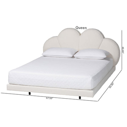 Baxton Studio Barrera Floating Platform Bed