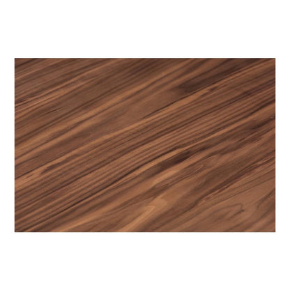 Walnut Wood 47-Inch Round Dining Table