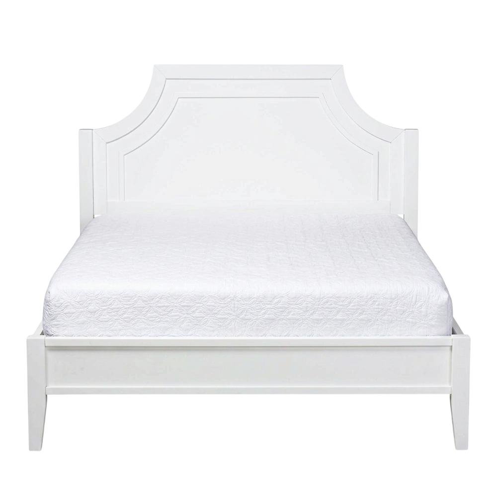 White Traditional Twin Daybed with Pinewood Frame and Classic Finish