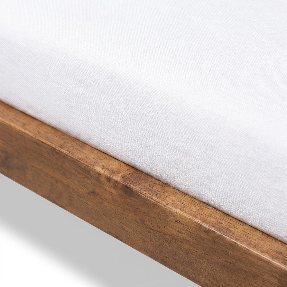 Rubberwood Expandable Twin to King Spindle Daybed, Transitional Style, Walnut