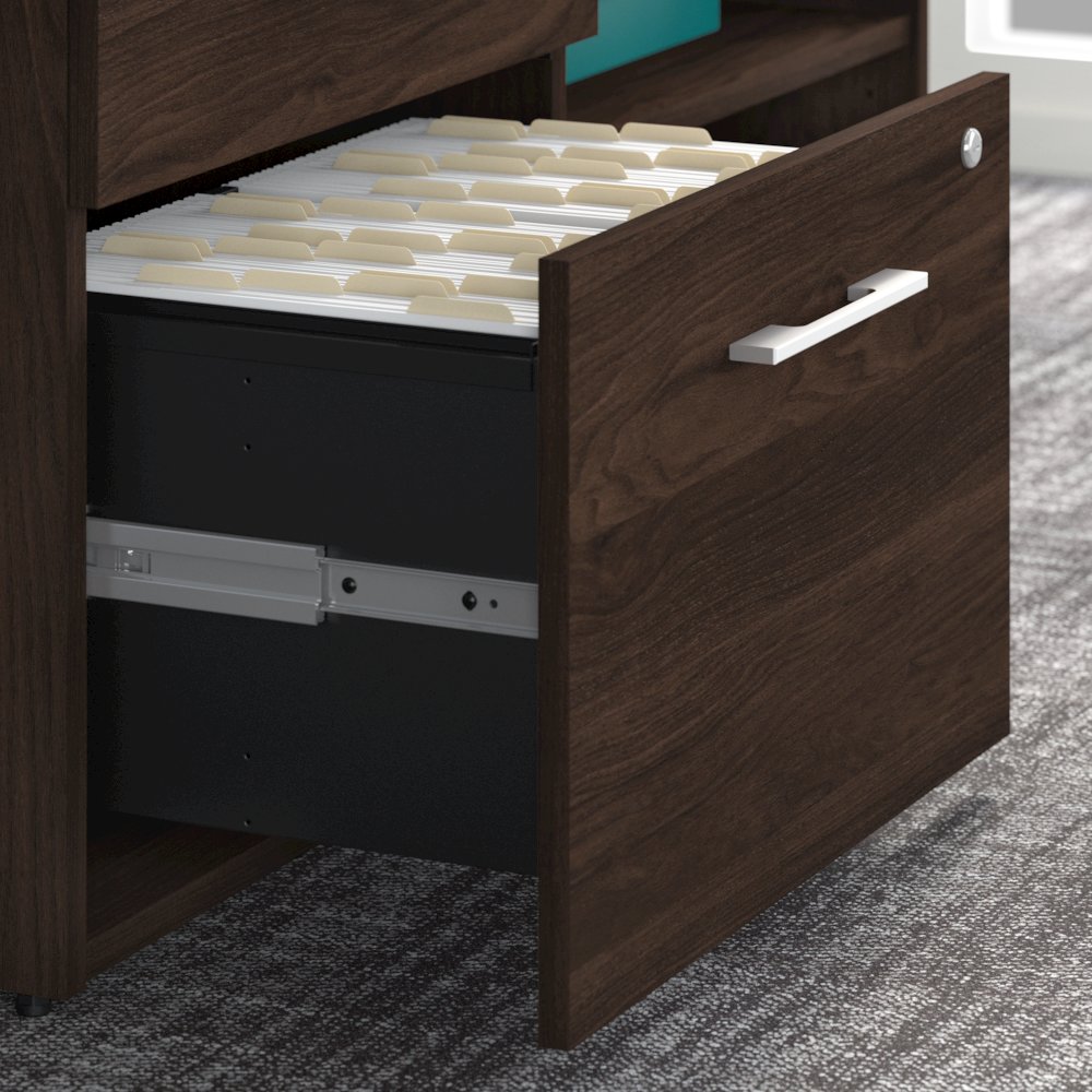 Office 500 36W 2 Drawer Lateral File Cabinet - Assembled