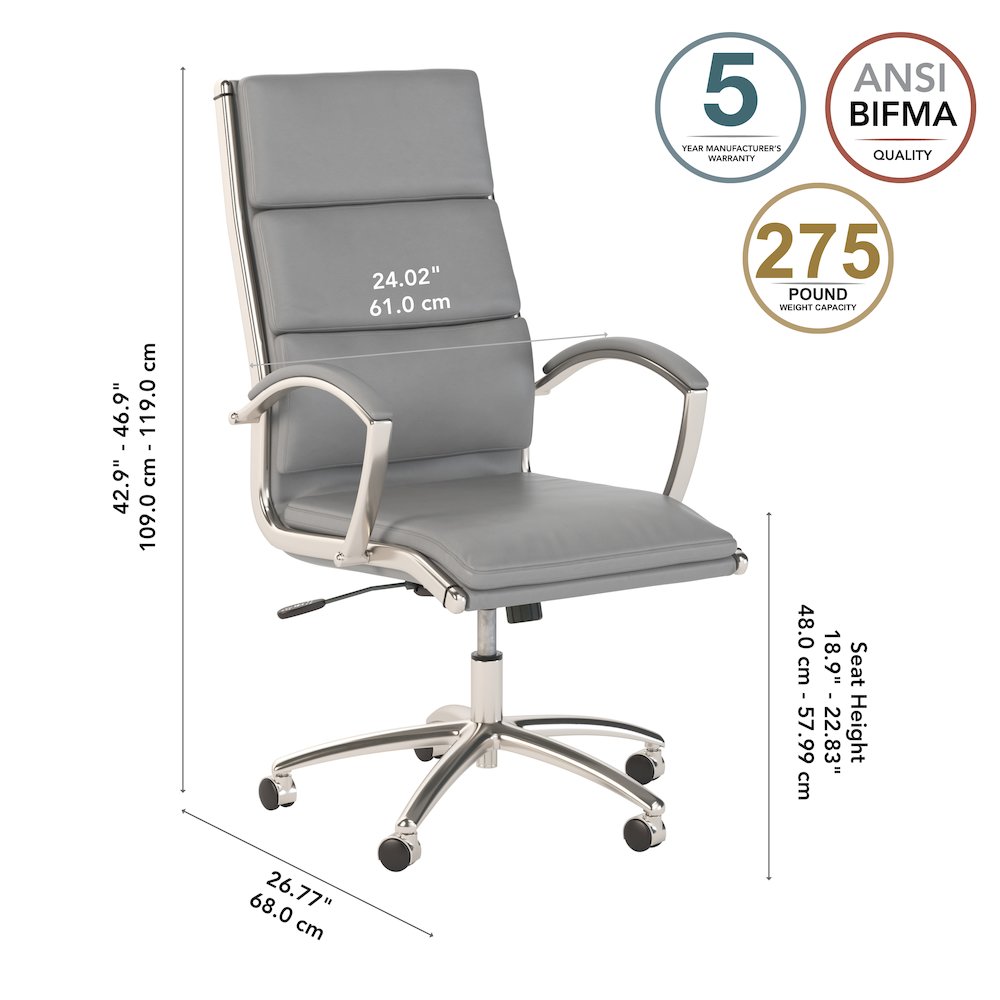 Series A High Back Leather Executive Office Chair