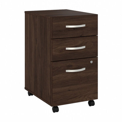 Hybrid 3 Drawer Mobile File Cabinet - Assembled