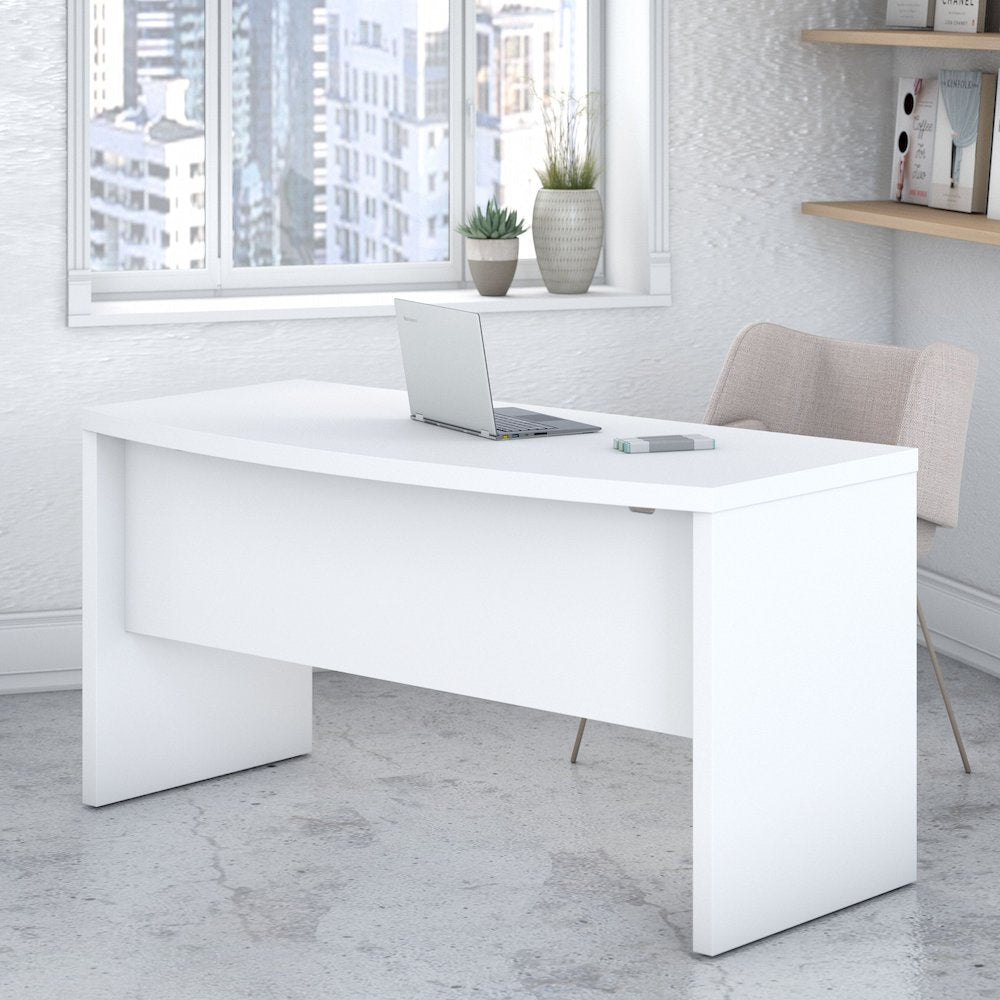 Echo 60W Bow Front Desk