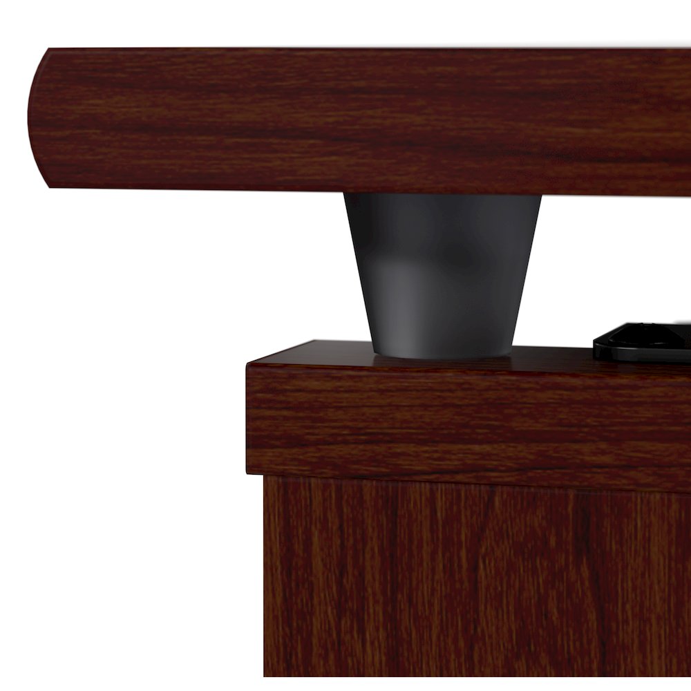 Cabot 60W 3 Position Sit to Stand L Shaped Desk