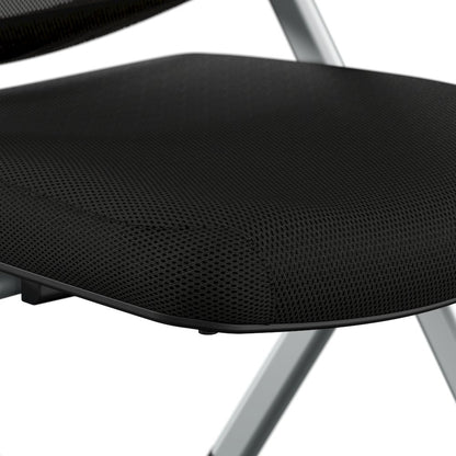Envision Mesh Back Folding Chairs - Set of 2