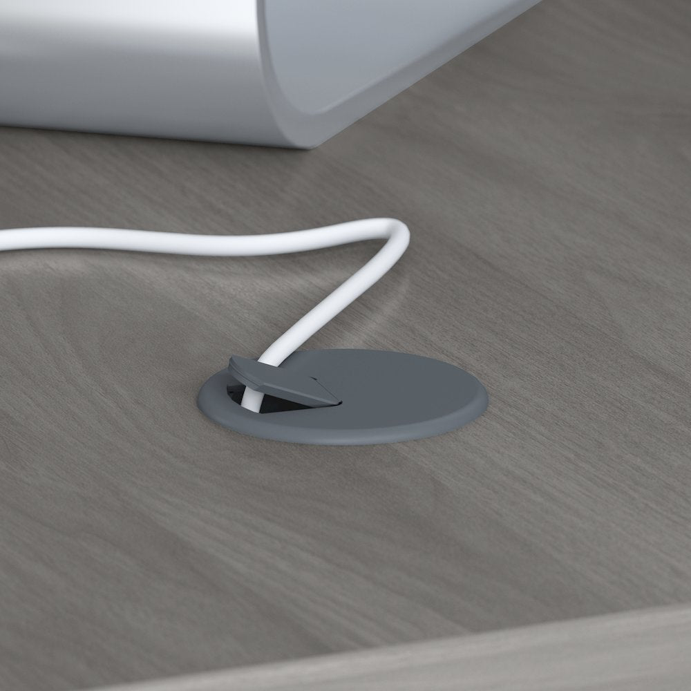 Echo 72W Bow Front L Shaped Desk