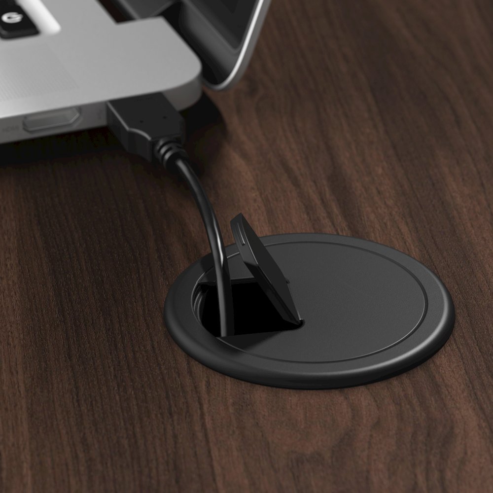 Vista 48W x 24D Computer Desk with Splayed Metal Legs