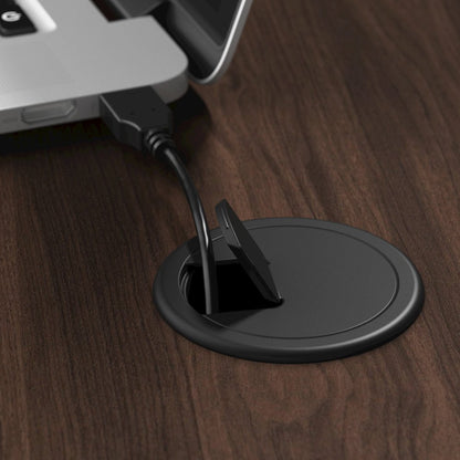 Vista 48W x 24D Computer Desk with Splayed Metal Legs