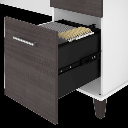 Somerset 60W Office Desk with Drawers