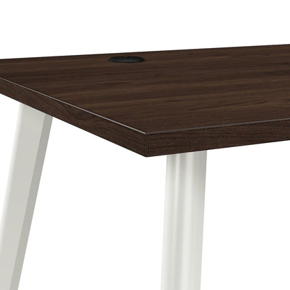 Vista 48W x 24D Computer Desk with Splayed Metal Legs