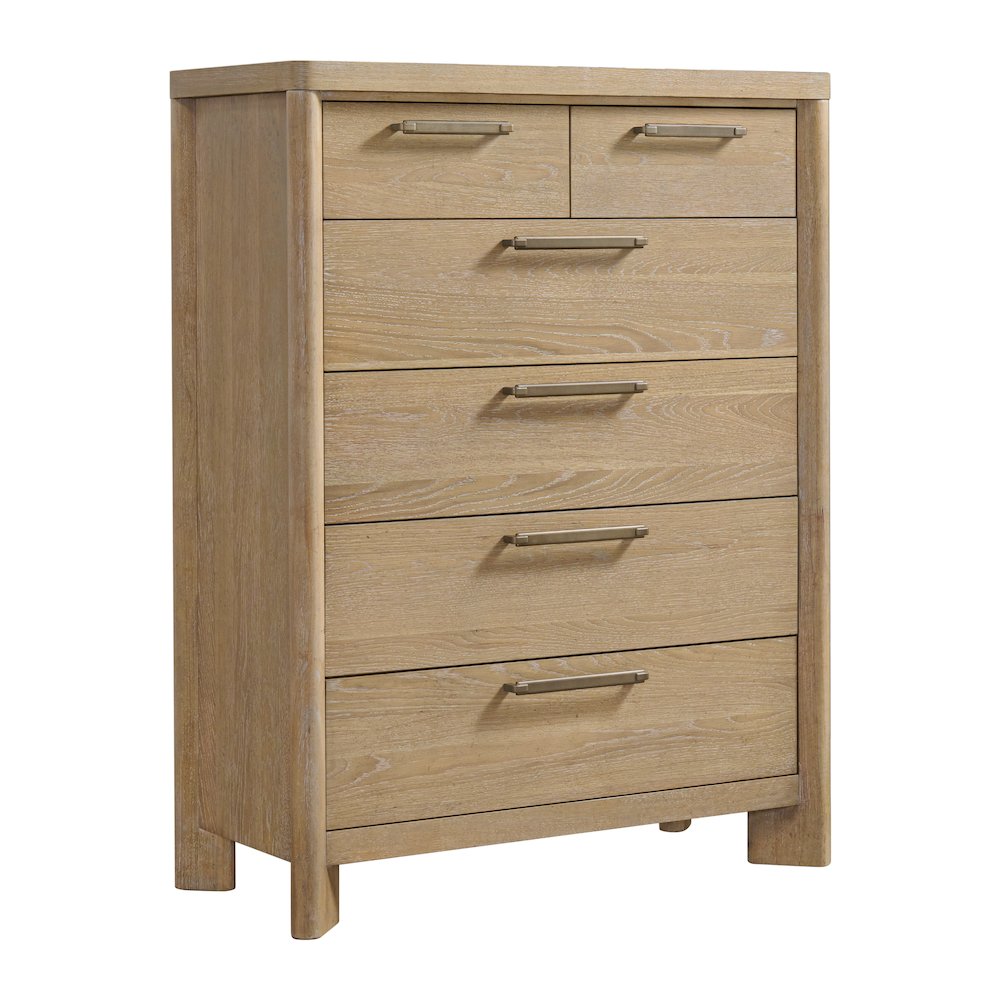 Wallce & Bay Clove Sand Dune 6-Drawer Chest
