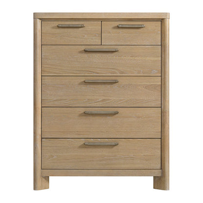 Wallce & Bay Clove Sand Dune 6-Drawer Chest