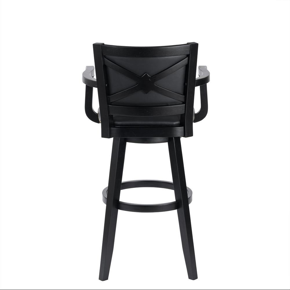 Broadmoor Extra Tall Swivel Stool - Black