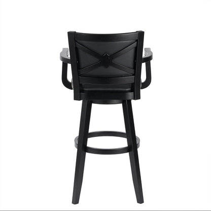 Broadmoor Extra Tall Swivel Stool - Black