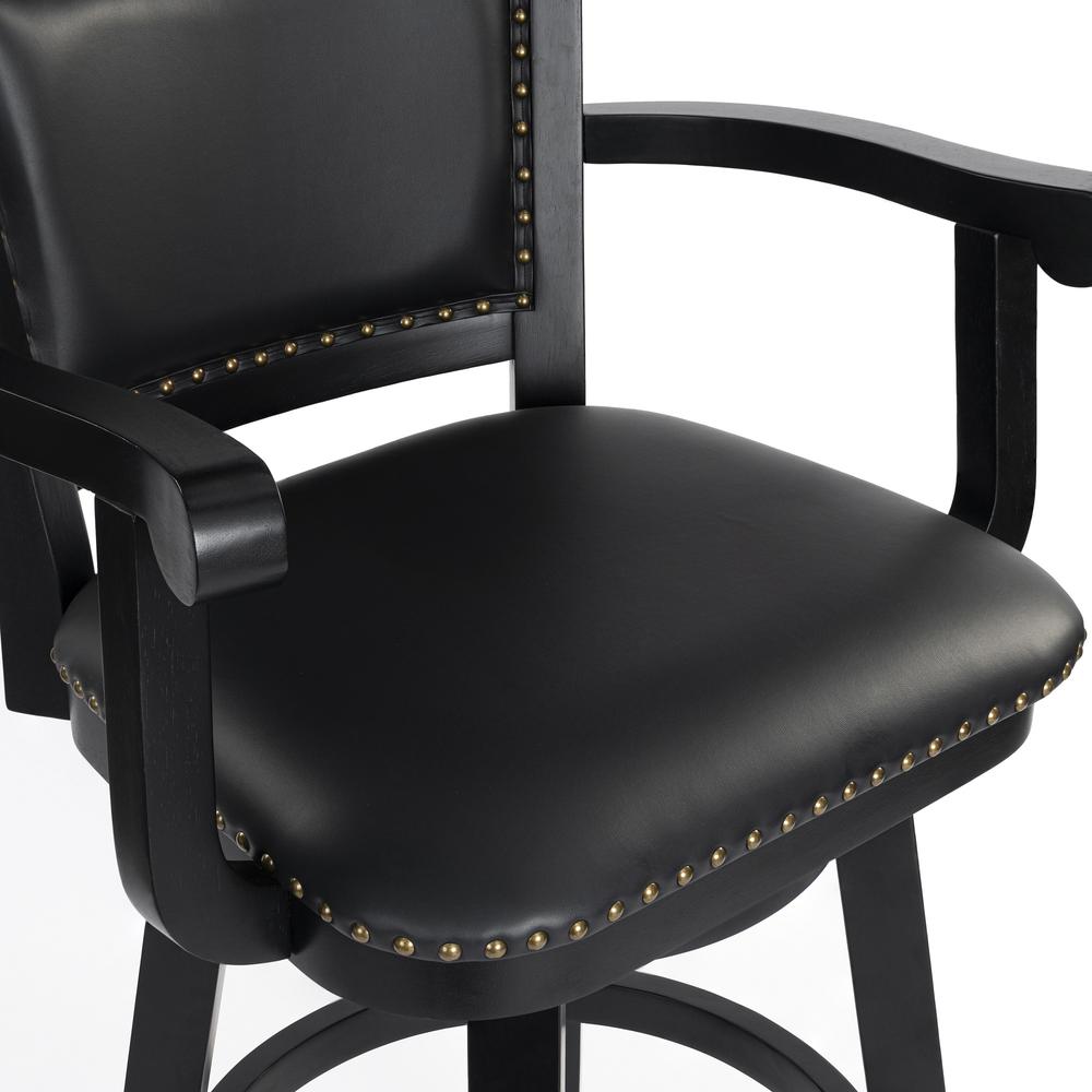 Broadmoor Extra Tall Swivel Stool - Black