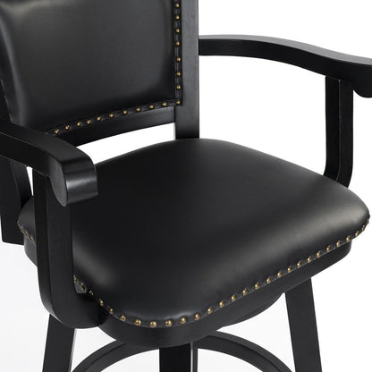 Broadmoor Extra Tall Swivel Stool - Black