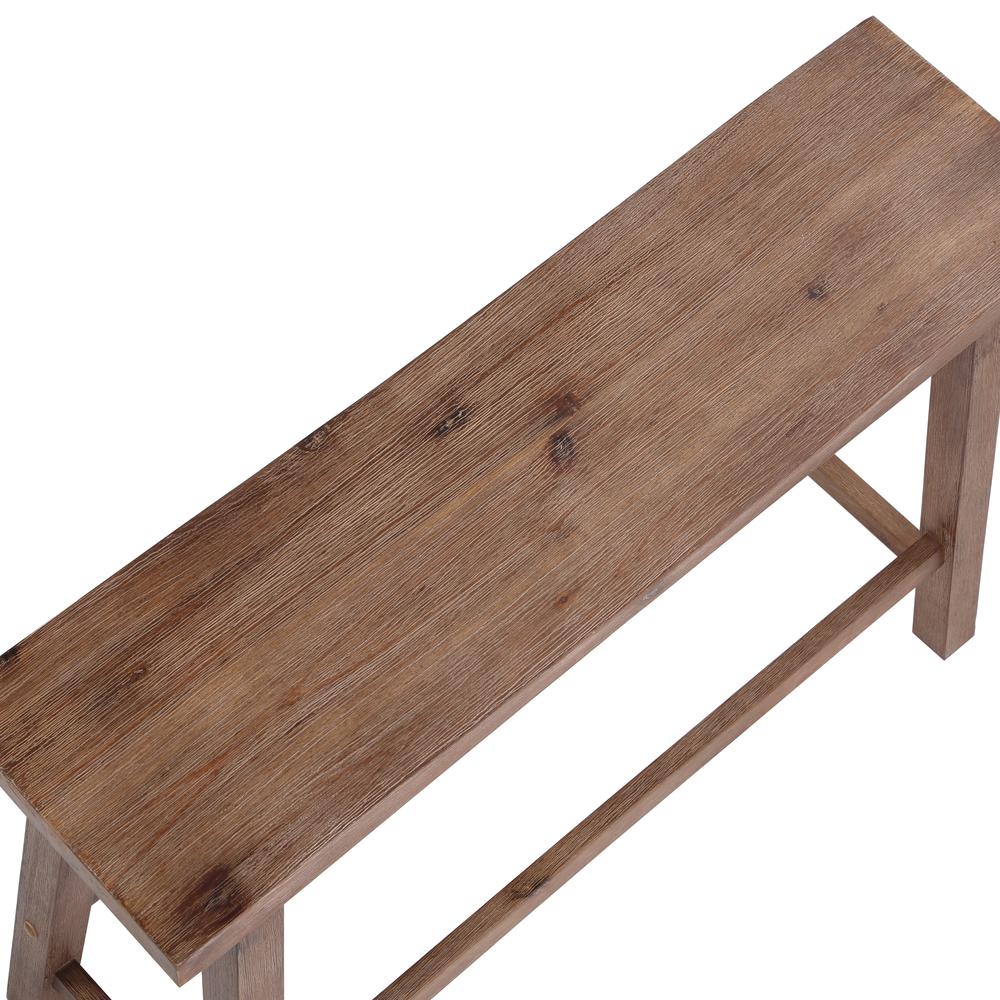 Sonoma Dining Bench [Barnwood Wire-Brush]