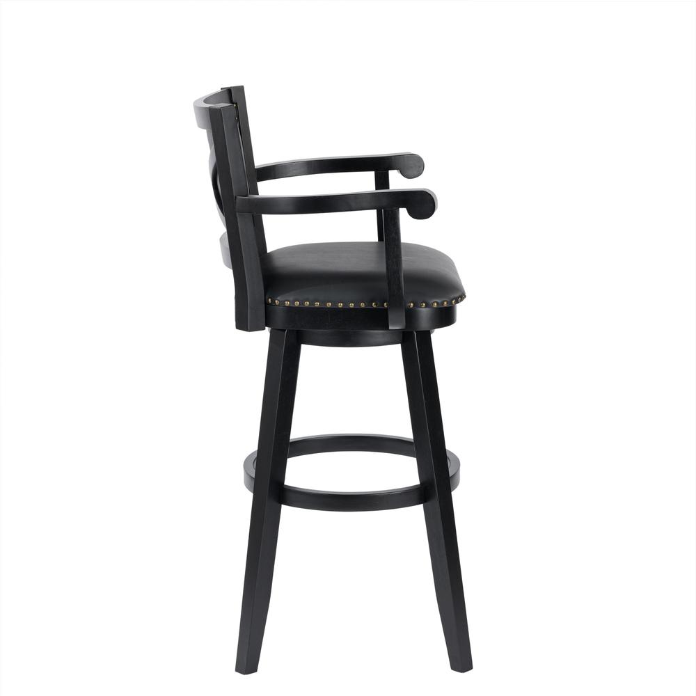 Broadmoor Extra Tall Swivel Stool - Black