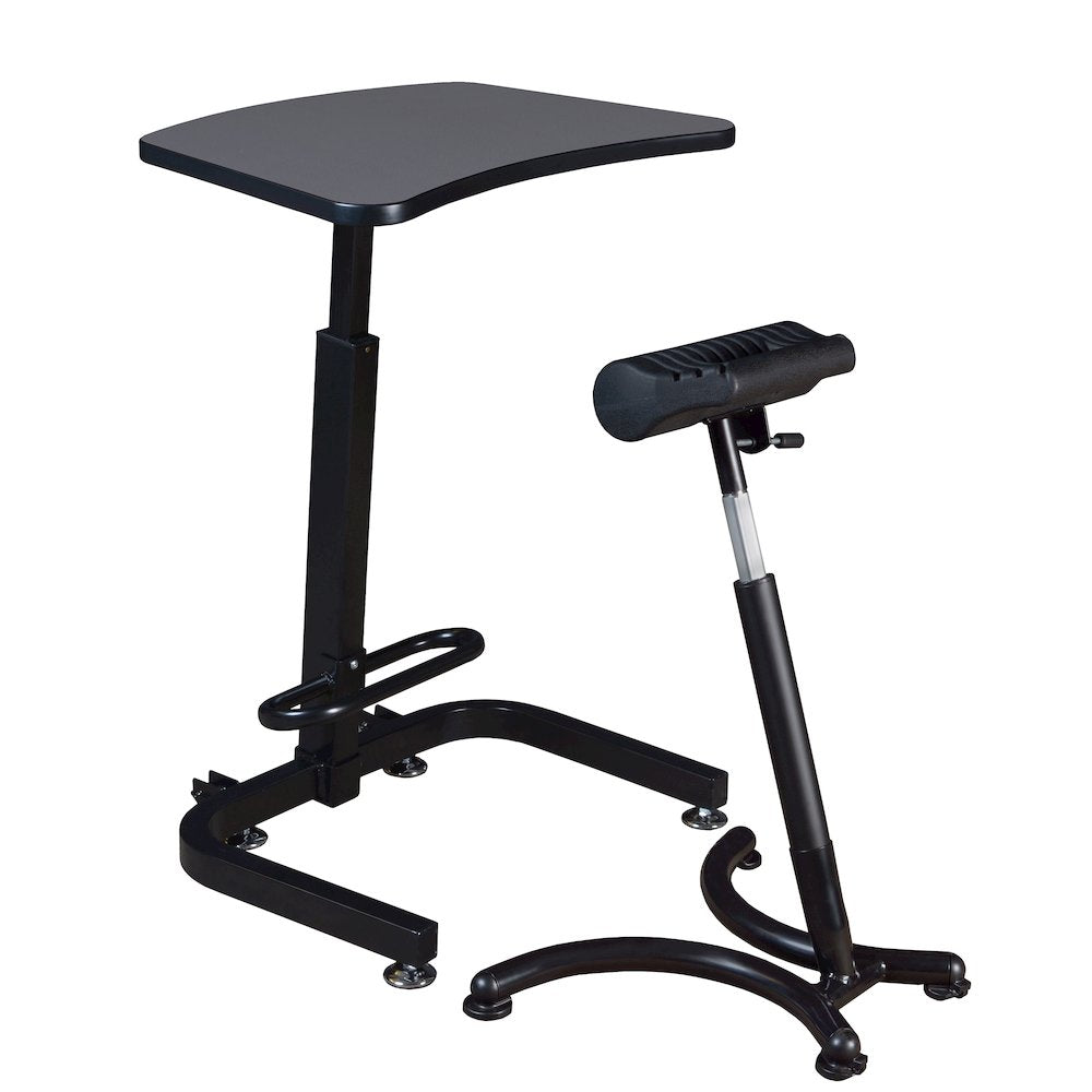 Sitting or Standing Desk, Grey
