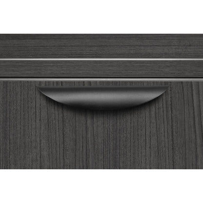 Legacy 66" Double Pedestal Desk- Ash Grey