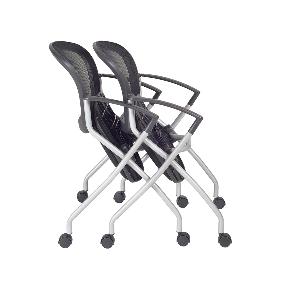 Cadence Nesting Chair (12 pack)- Black
