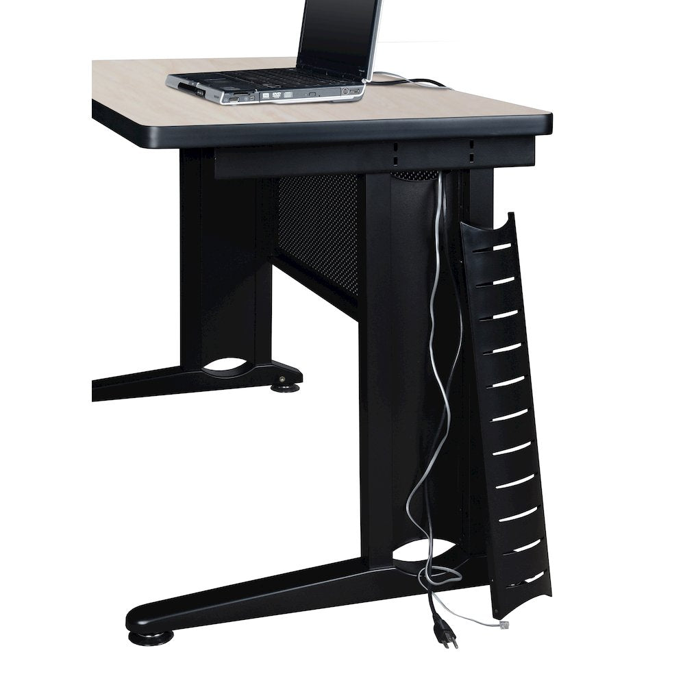 72 x 78 in. U Shape Desk Shell- Maple