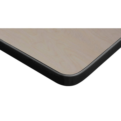 84" x 24" Training Table- Maple/ Grey Base