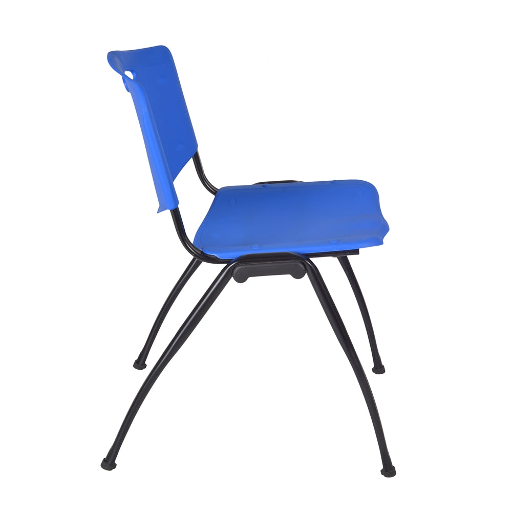 'M' Stack Chair (8 pack)- Blue