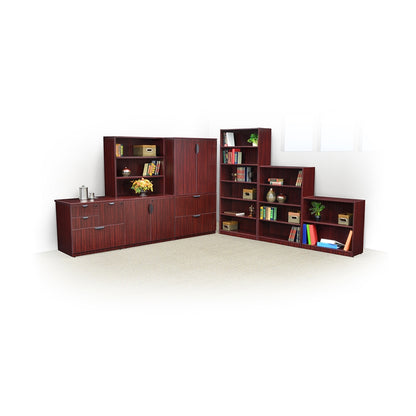 Legacy 35" Stackable Storage Cabinet- Mahogany
