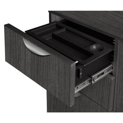 Legacy Deskside Box Box File Cabinet- Ash Grey