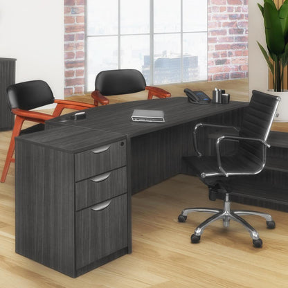 Legacy Deskside Box Box File Cabinet- Ash Grey
