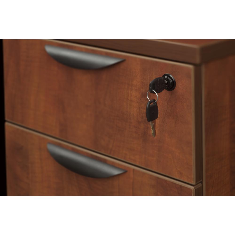 Legacy Deskside Box Box File Cabinet- Cherry