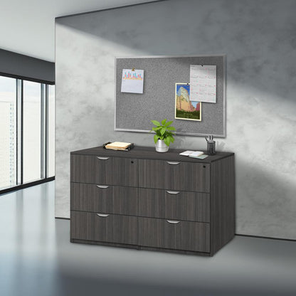 Legacy Stand Up Side to Side Lateral File/ Lateral File- Ash Grey