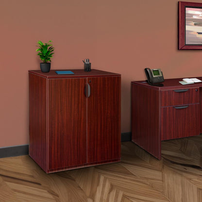 Legacy Stand Up Storage Cabinet- Mahogany