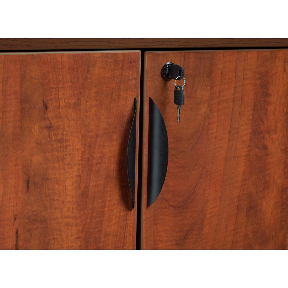 Legacy Stand Up Side to Side Storage Cabinet/ Storage Cabinet- Cherry