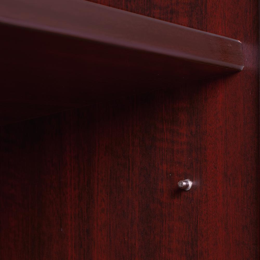 Legacy Stand Up Side to Side Storage Cabinet/ Storage Cabinet- Mahogany