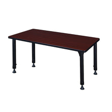 Kee 48" x 24" Height Adjustable Classroom Table - Mahogany
