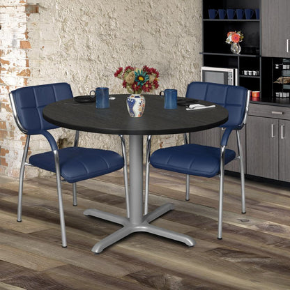 Via X-Base for 48" Table Tops- Grey