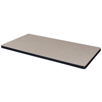 48" x 30" Standard Rectangle Table Top- Cherry/Maple