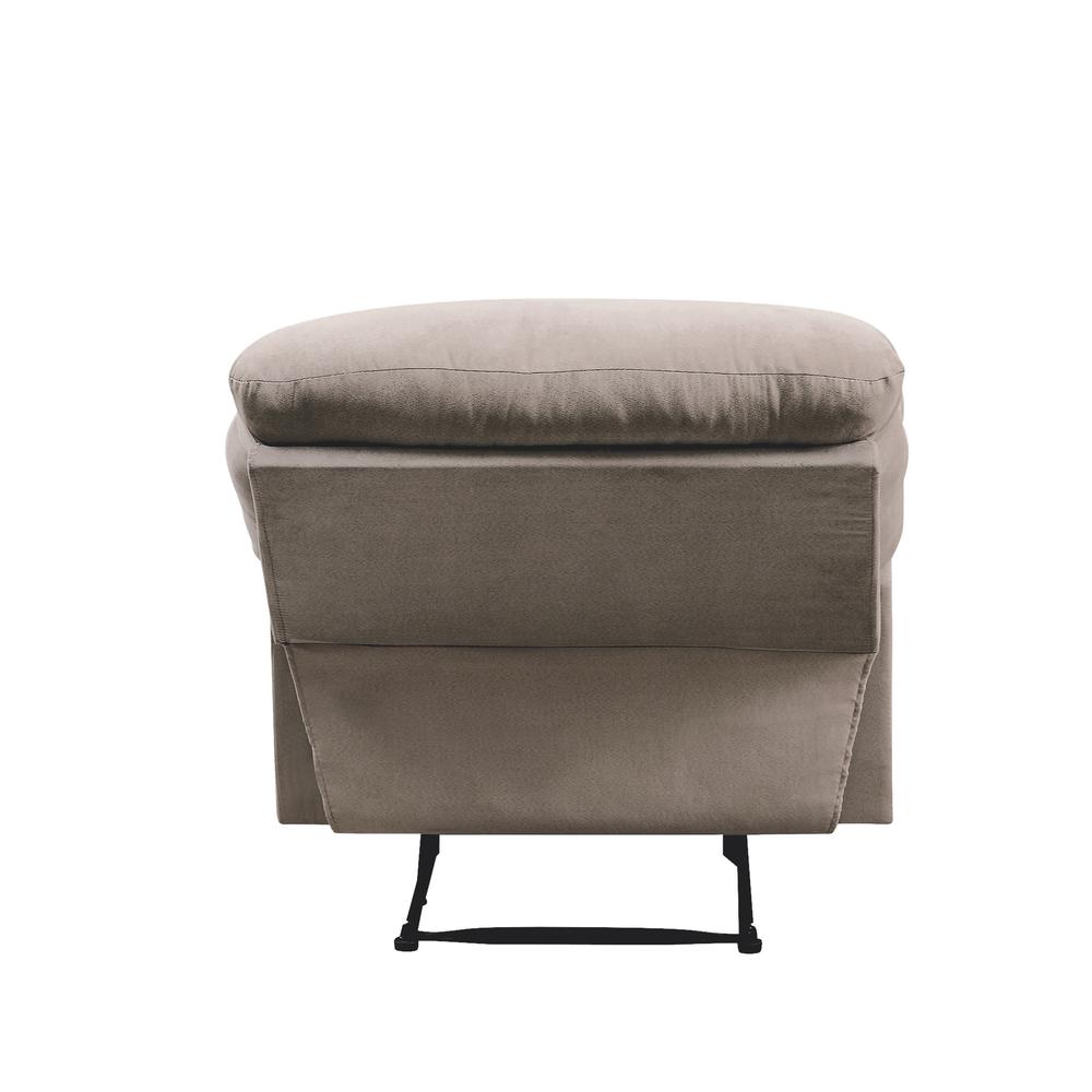 Arcadia Motion Recliner Beige Woven Fabric