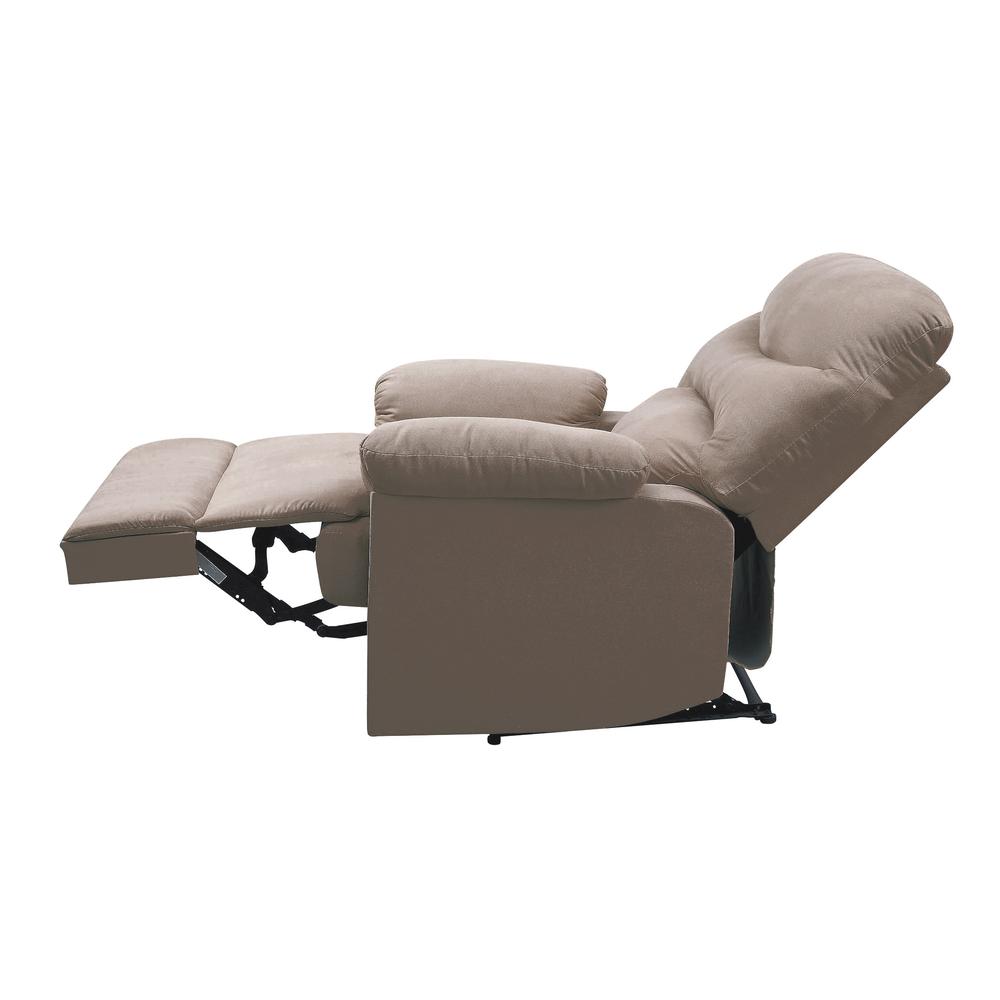 Arcadia Motion Recliner Beige Woven Fabric