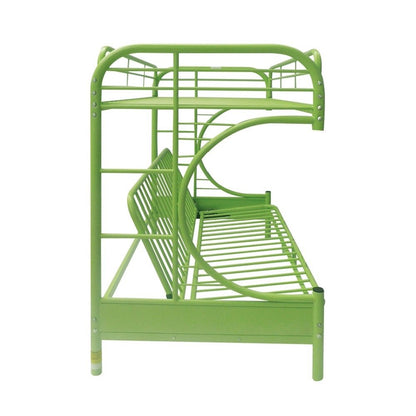 Eclipse Futon Bunk Bed (T/F) Green