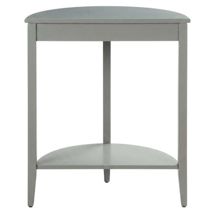 Gray Console Table with Modern Design and Sturdy Frame