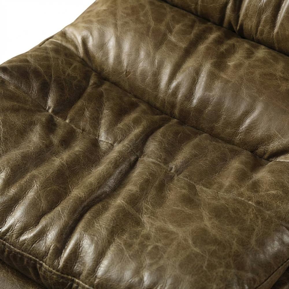 Vintage Whiskey Top Grain Leather Executive Office Chair With Stylish Design