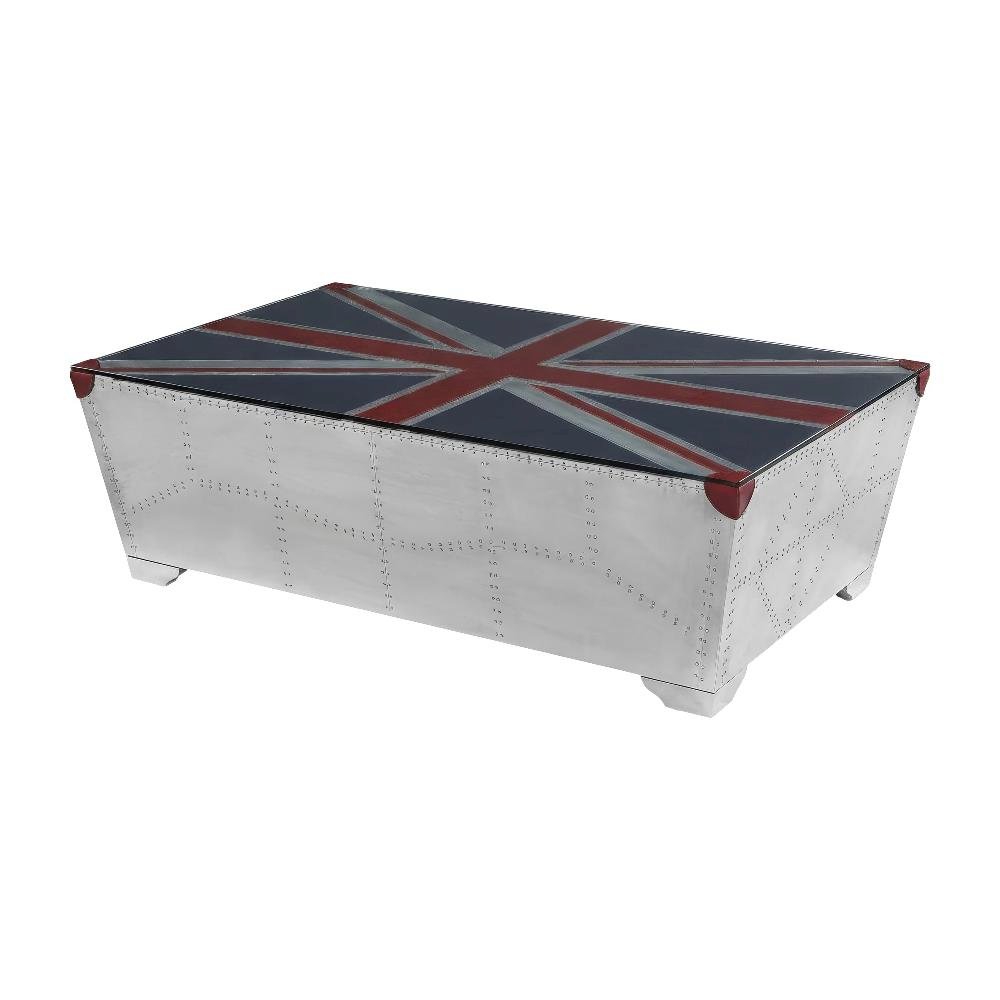 Aluminum Coffee Table Single Piece with Durable Frame and Elegant Design