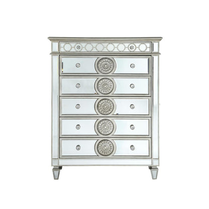 Varian Chest Mirrored & Sliver