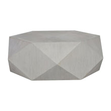 Grey Wood Coffee Table with Sturdy Frame and Durable Finish for Living Room
