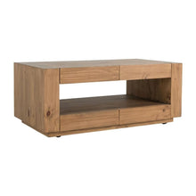 Brown Coffee Table with Sturdy Construction and Elegant Finish for Living Room