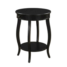 Black Accent Table with Modern Design and Sturdy Construction